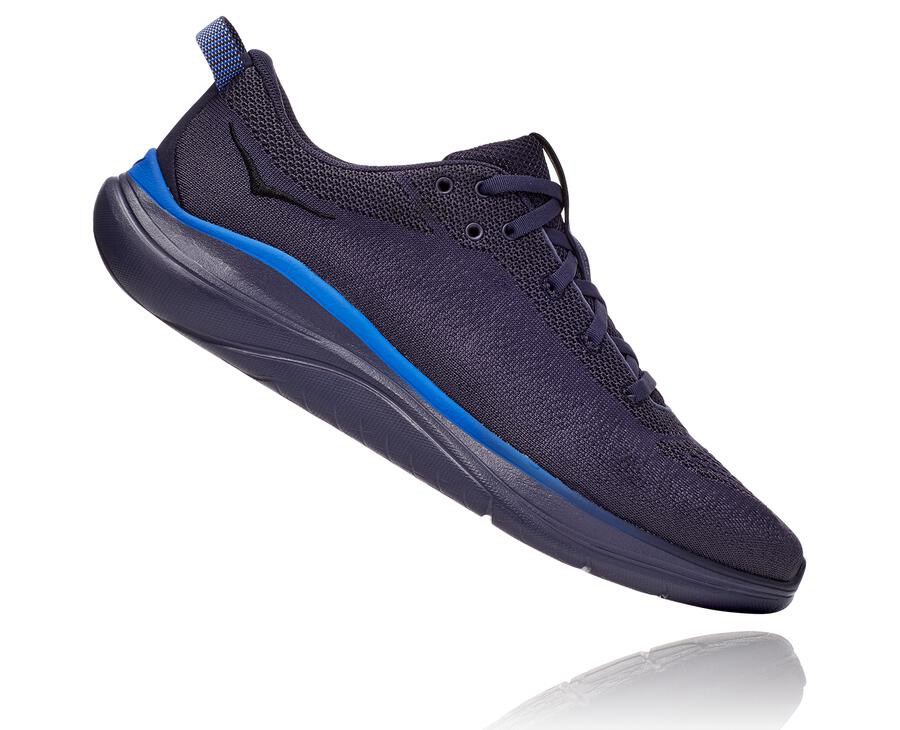 Tenis Hoka One One Hombre Azul Marino - Hupana Flow - RVJG27935